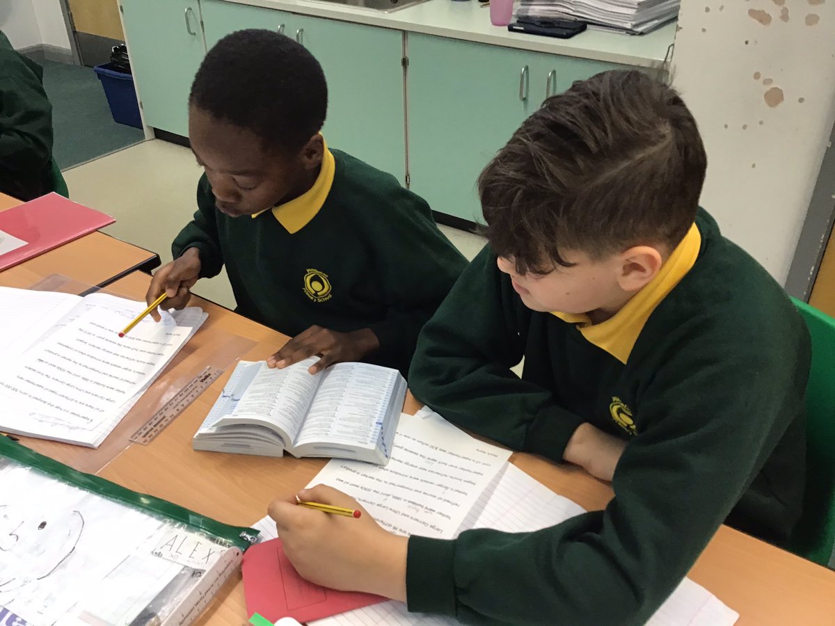 nightingalesMPS's tweet photo. In English this week we’ve been proof reading and using a dictionary to correct errors @EnglishMPS_ https://t.co/sQsAVzVwka