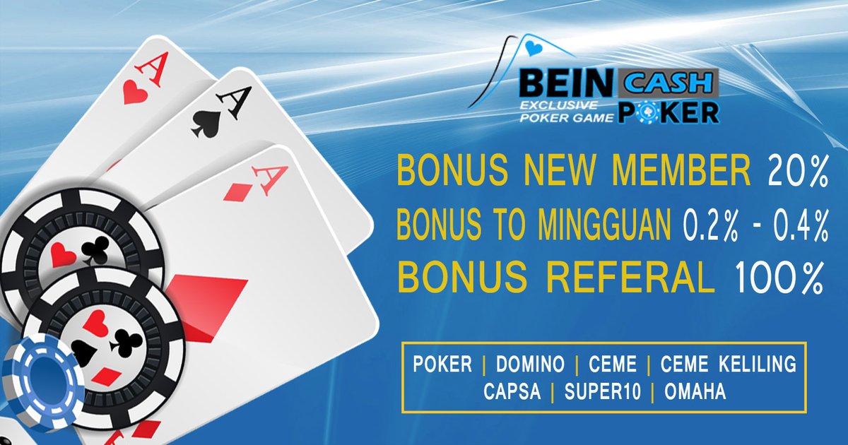 AlliceAngelika's tweet photo. CONTACT PERSON : 
WA  : +6281220169028
LINE : beincash
WECHAT : BeinCash
IG : beincashpoker
Link Resmi : https://t.co/k8uB6wWEH6
.
.
#WaspadaCegahCorona #RabuAmbyar #DukungOmnibusLaw #SemuaBacaSuara #SITUSPOKER https://t.co/uz5eKa5vS3