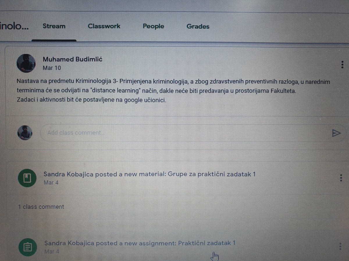 m_budimlic's tweet photo. Prilog prevenciji, ne čekajući zvaničnu odluku #unsa #fkkss https://t.co/FN7UR8vR2m