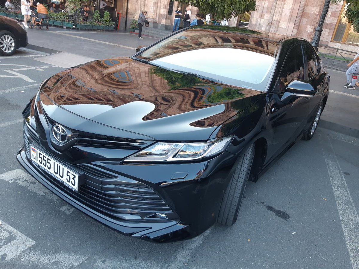RentCarAm's tweet photo. Toyota Camry 2019 (without driver)
Rate per day: 55 000 AMD
.
✅Beau Monde Car Rental
🏠1 Amiryan Str., Yerevan, Armenia
☎️+374 10 599995, +374 77 599995
📧tourism@beaumonde.am/ info@rentcar.am
💻https://t.co/u6jZscxngK / https://t.co/1Z3ZMsiygx
.
 #carrental #rentalcars https://t.co/wAaW81gbcw