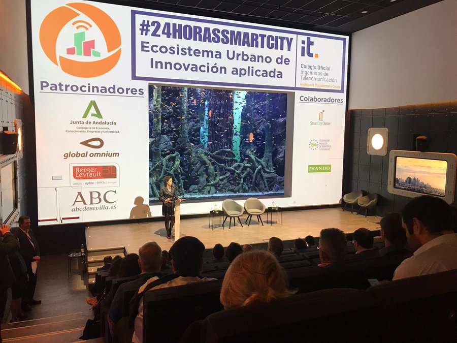 GoHubVentures's tweet photo. 🏙️Nos ponemos en modo #SmartCities
#24HorasSmartCity ya está en marcha en @GOAuditorio de Sevilla
🗣️Intervendrán entre otros:
✅Juan Luis Pozo Calderón, director de Sostenibilidad Corporativa de @GlobalOmnium
✅@ramonferri de @SmartCityVLCi
#SmartRegion #smartAND https://t.co/2cFE2MmHso