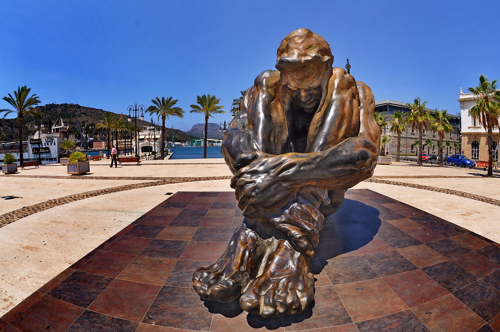TuriCartagenaES's tweet photo. Hoy con motivo del Día Europeo de las #Víctimas del #Terrorismo, conmemoramos la Escultura de #ElZulo, en el #PuertoDeCartagena. Si tenéis curiosidad por conocer el resto de #esculturas de nuestra ciudad, os invitamos a que visitéis este enlace https://t.co/R3UKfJ0EEY https://t.co/huHtxTo1Sy
