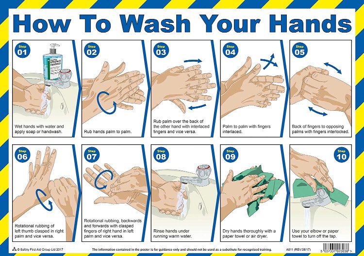 COVID-19-Coronavirus
We would like to remind everyone (staff and attendees) to be extra vigilant about washing your hands and using and disposing of tissues for coughs or sneezes. #coronavirusuk