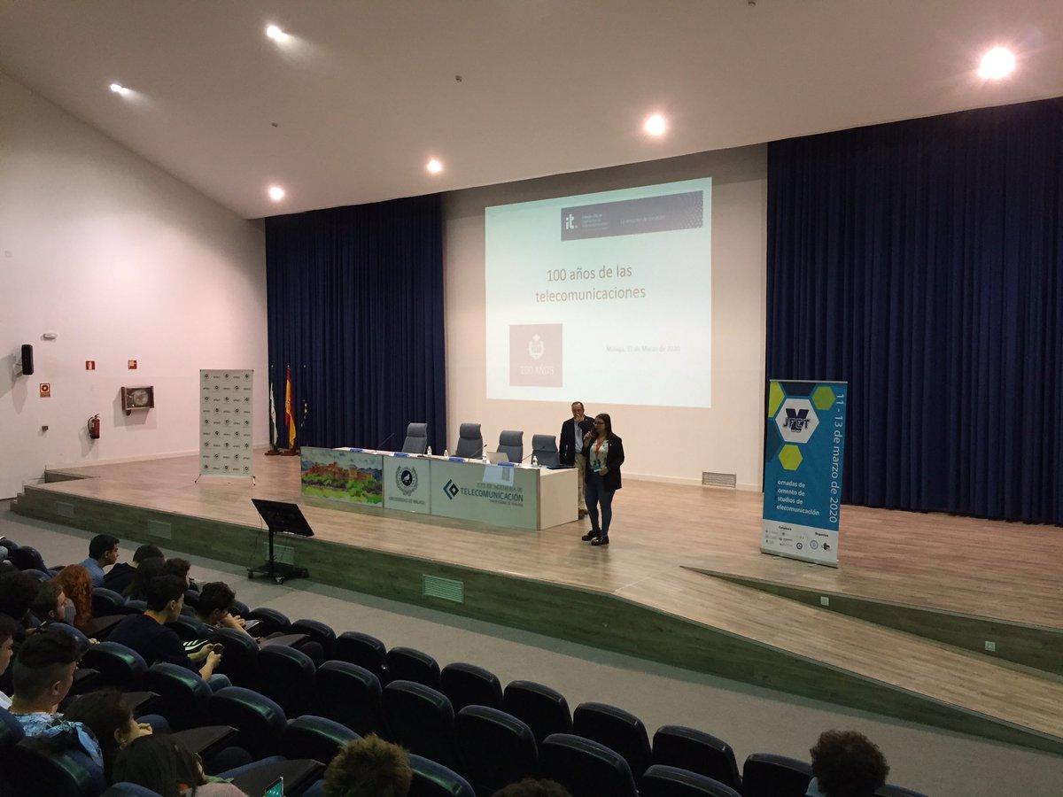 Comenzamos las #VJFET <a href="/CEETsectorial/">CEET</a> con la ponencia de D.Javier Pareja, decano del COIT(Andalucía oriental).
Ponencia: 100 años de las telecomunicaciones.