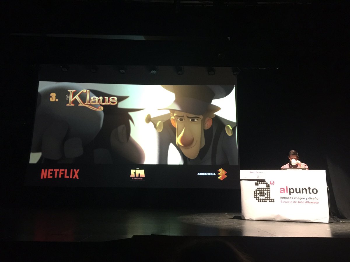 EAAlbacete's tweet photo. Pere Devesa nos muestra sus trabajos en ilustración editorial, videojuegos, #lighting #2Dlighting #iluminación, #Klaus #conceptart
#PereDevesa #ilustrador #animador #ilustracion #animacion #lightingartist
#ponencias #talleres #alpunto #escueladearte #castillalamancha #albacete https://t.co/M6YKcin93b