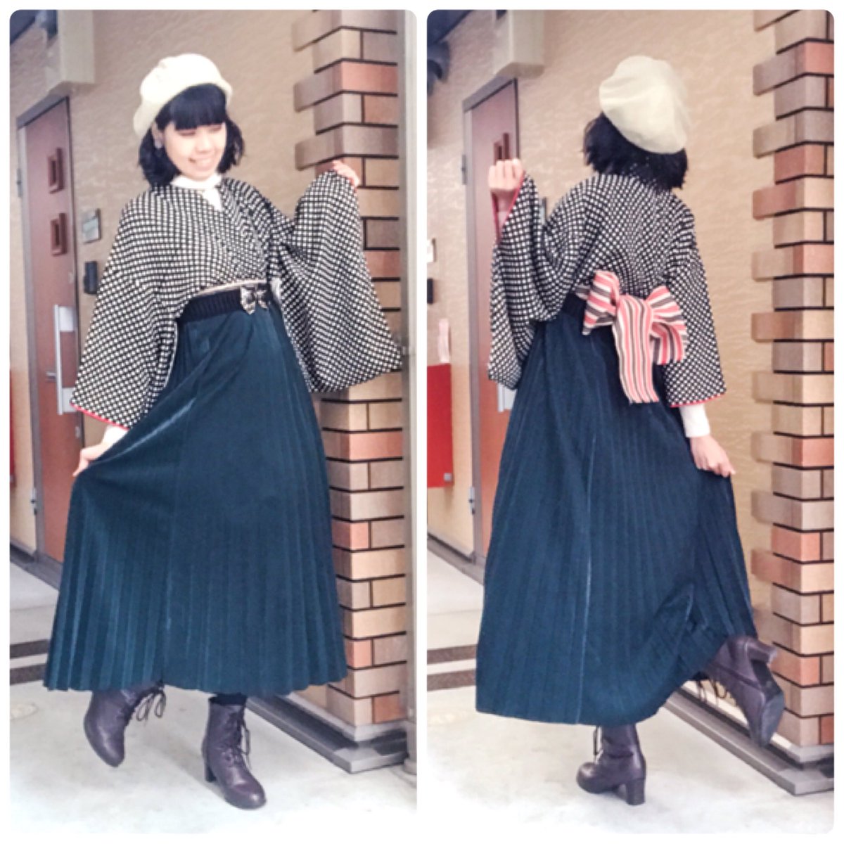 三日月宗近イメージコーデ 和洋折衷コーデ 概念着物 和装 折衷コーデ 大正浪漫 KaEri @ FM五條パーソナリティ on X: 