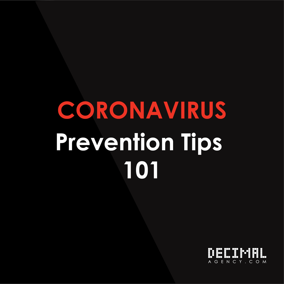DecimalAgency's tweet photo. With the COVID-19 breakout, we need to make sure we have our guard up at all times and take consistent health precautions.

https://t.co/jpnA4xKqNy #CoronavirusInSA #COVID19 https://t.co/fr7tEDyL2s