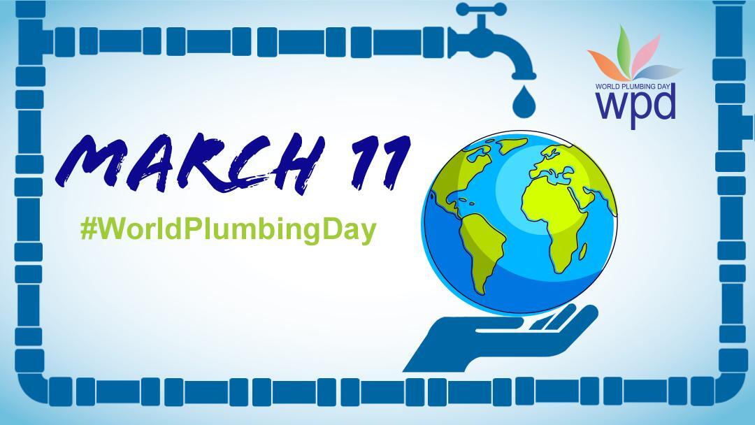 ECWATECH's tweet image. 11 марта санитарные техники всех стран отмечают свой профессиональный праздник, учрежденный Всемирным сантехническим советом (The World Plumbing Council). Поздравляем! #WorldPlumbingDay