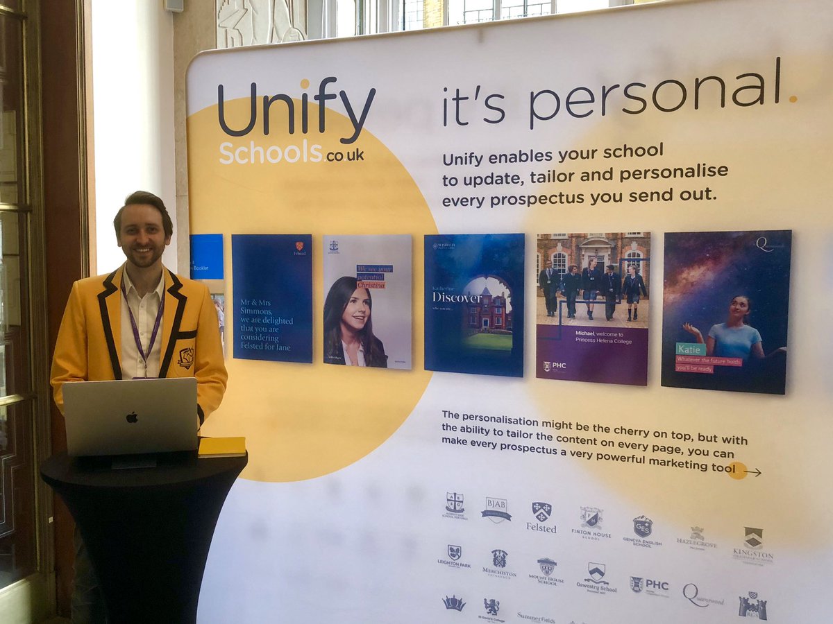 UnifySchools's tweet photo. All set and ready to go today @BSAboarding BAISIS/AEGIS Annual Conference 2020 @RIBA London. Come & say hi to the Unify Schools team! #BSABoarding #BSACON2020
#personalise #schoolprospectus #isadmissions #ismarketing #schoolmarketers #schoolsocialmedia
https://t.co/s5O8xhFT7S https://t.co/mps6ZAJMrI