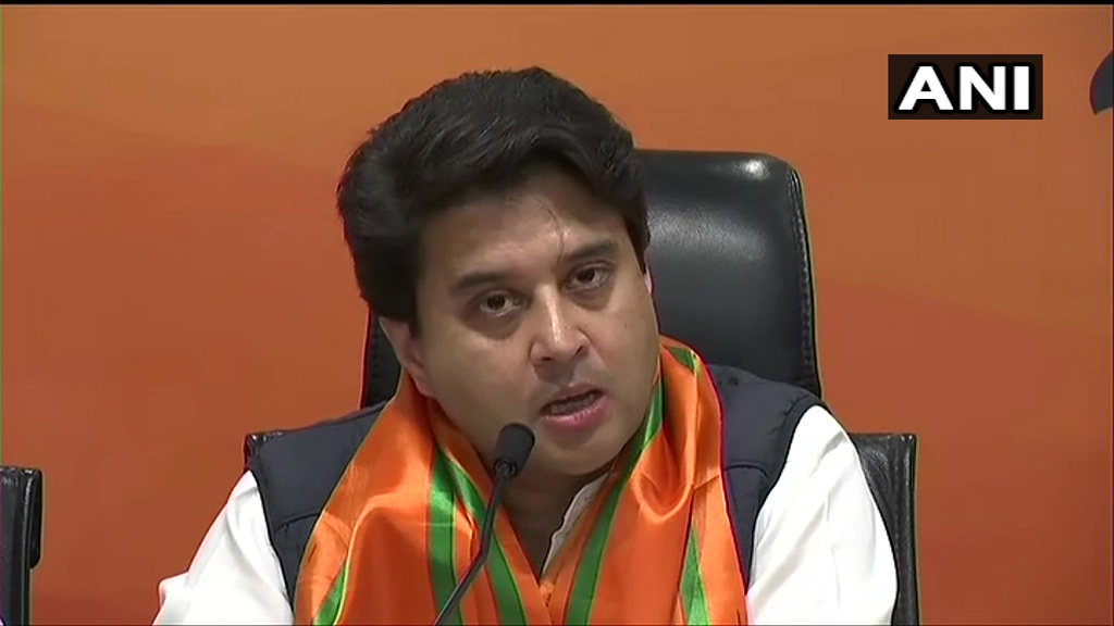 Jyotiraditya Scindia: I would like to thank JP Nadda ji, PM Narendra Modi, Home Minister Amit Shah that they invited me to their family and gave me a place in it.