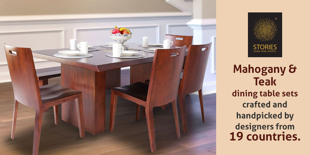 Join STORIES, as we honour the 'The MARCH of Heritage' with amazing offers on long-lasting Mahogany & Teak dining table sets. Visit our showrooms for more info.

#diningtable #diningtableset #stories #diningfurniture #mahoganyfurniture #teakfurniture #offers #designerfurniture