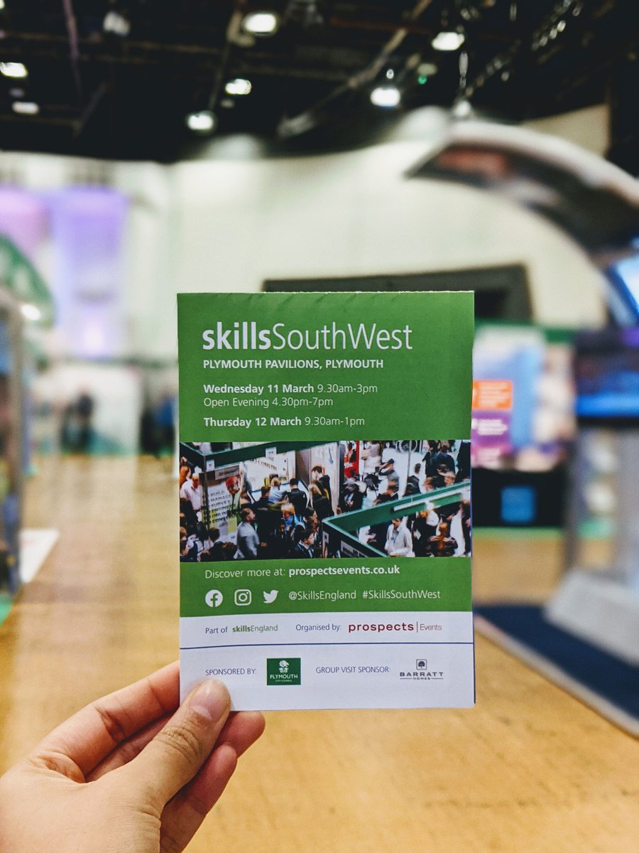 🙌 WE ARE OPEN 🙌 #SkillsSouthWest <a href="/plymouthcc/">Plymouth City Council</a> <a href="/BarrattHomes/">Barratt Homes</a>