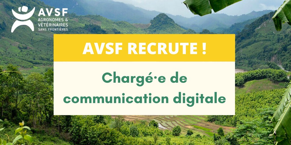 Agronomes & Vétérinaires Sans Frontières tweet media