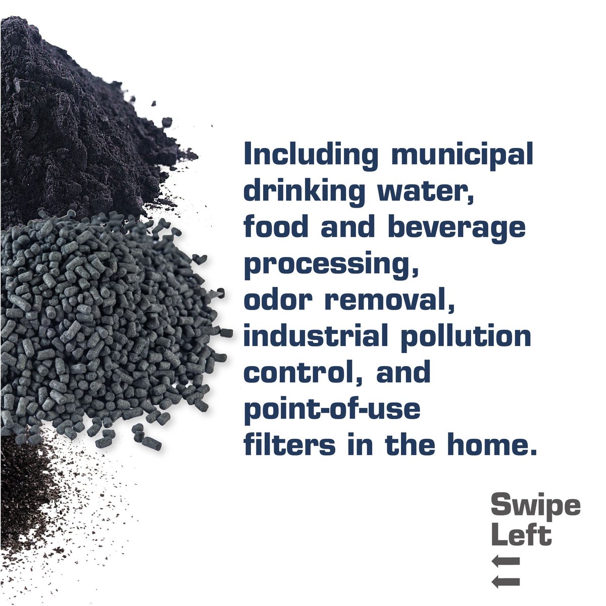 cocarb_ac's tweet photo. The Activated Carbon can be used in any variety of applications such as water filter, air filter and many more.

#ActivatedCarbon #ActivatedCharcoal #Coconut #Industrial #Charcoal #AirFilter #WaterFilter #Manufacturer #Supplier #CocarbSolution https://t.co/p2PVsn85uV