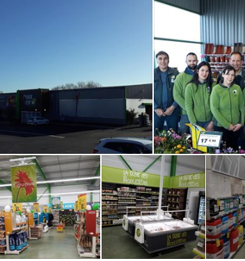 euralisgroupe's tweet photo. Ouverture du nouveau magasin #PointVert de Lembeye, route d'Aire-sur-Adour. Une surface doublée et des nouveautés : rayon #Tabledesproducteurs, pour les produits en #circuitcourt, rayons bricolage et dédié aux #agriculteurs plus fournis. @lesillon_info @LaRepDpyrenees @SO_Pau https://t.co/4IgwBIszmO