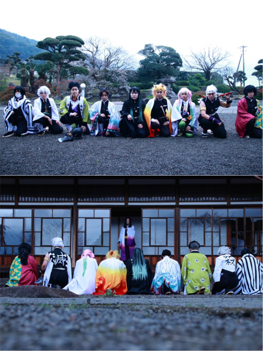 くりた 10 11 Cosplay Kmt 柱合会議 鬼殺隊を支える 九つの柱 集結 0307南九州 柱合会議