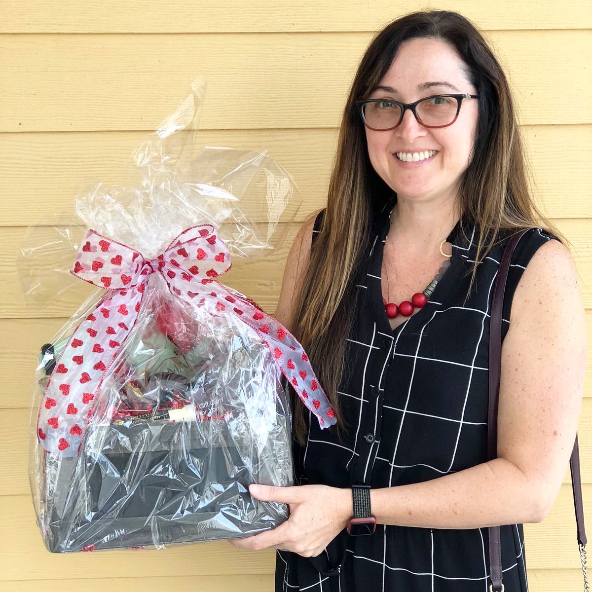 BlahnikEye's tweet photo. Presenting our “Check In To Win”  winner of February’s basket filled with goodies from local jeweler @aaronkilmanjewelers Treat yourself or someone you love by shopping local for amazing jewelry . ⠀ https://t.co/lq6kI1rvBQ
