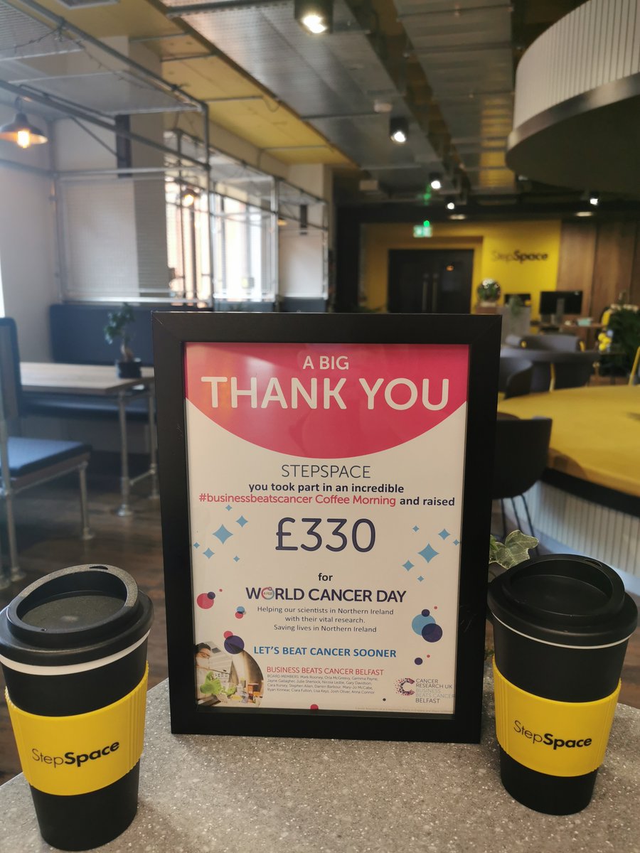 Thankyou to <a href="/BizBeatsCancer/">BusinessBeatsCancer</a> Was a pleasure to support!!  And a massive thankyou to all the companies that supported!! 😊 <a href="/whitedotspace/">Whitespace</a> <a href="/hellohay/">Hay</a> <a href="/screencloud/">ScreenCloud</a> <a href="/ESO_Solutions/">ESO</a> <a href="/Proservartner/">proservartner</a> <a href="/PA_Consulting/">PA Consulting</a> <a href="/tensquarehotel/">Ten Square Hotel, Belfast</a> #businessbeatscancer