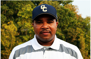 Soldier2Sidelin's tweet photo. Good Counsel Running Backs Coach and Soldiers to Sidelines Alumni Eric Allie was honored as the Volunteer of the Year Award for his contributions to the Military Bowl. Congratulations Coach Allie, we are very proud of your outstanding work. #militarybowl #football #everydaycoach https://t.co/geLyEy7z3O