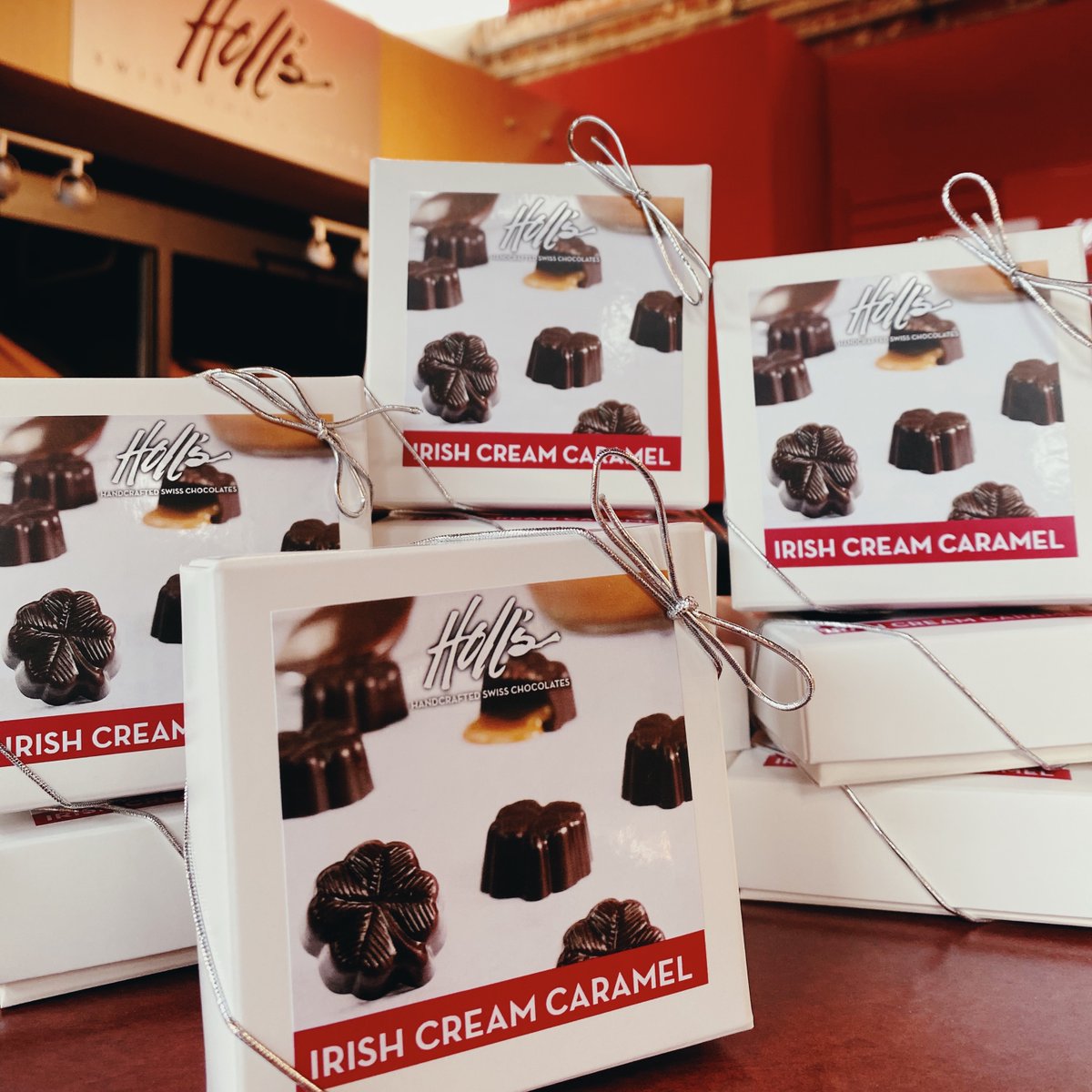 Luck has got nothing on this Chocolate of the Month from Holl's Swiss Chocolates 🍀