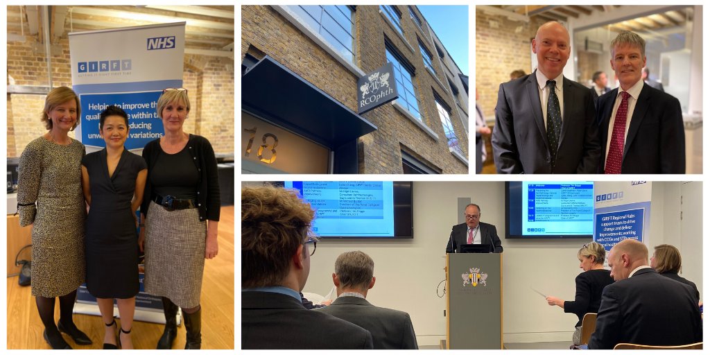 ICYMI: last week we held a small event to showcase our ophthalmology national report. Read all about the evening and watch our short video here: bit.ly/2TSjbxB