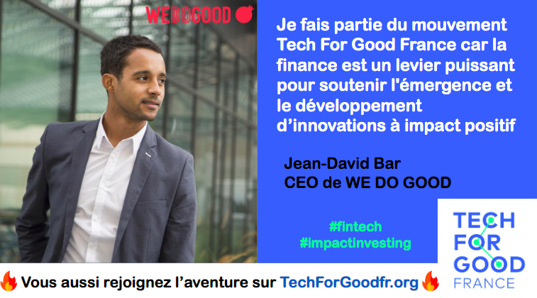 La Tech For Good, un mouvement qui a du sens et qui rassemble de plus en plus d’acteurs engagés pour une économie et une société plus juste et à faible impact environnemental ! 💪🏻
<a href="/Tech_for_goodfr/">TECH FOR GOOD France</a> 

#fintech #impactinvesting