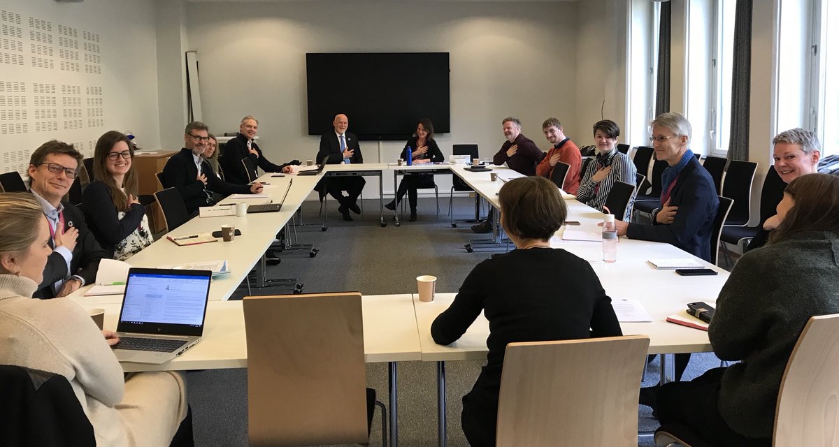 Setting course for Lisbon at today's cross-ministry UNOC briefing in Oslo. Taking all due precautions, but keeping to the positive &amp; never losing sight of the great calling of reversing the Ocean's cycle of decline, &amp; preserving &amp; restoring a healthy planet.