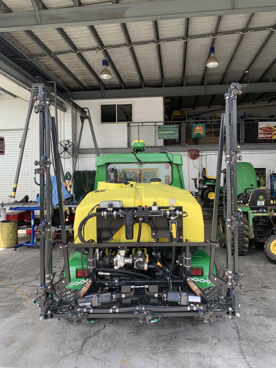 HSSConnect1's tweet photo. How good is this @JohnDeere #progator equipped with a #SF6000 #atu300 and #ratecontroller . Ready for a demo in #Cairns tomorrow. @CRAIGG_GIS @Honeycombes1 https://t.co/hIZug5k1Ss