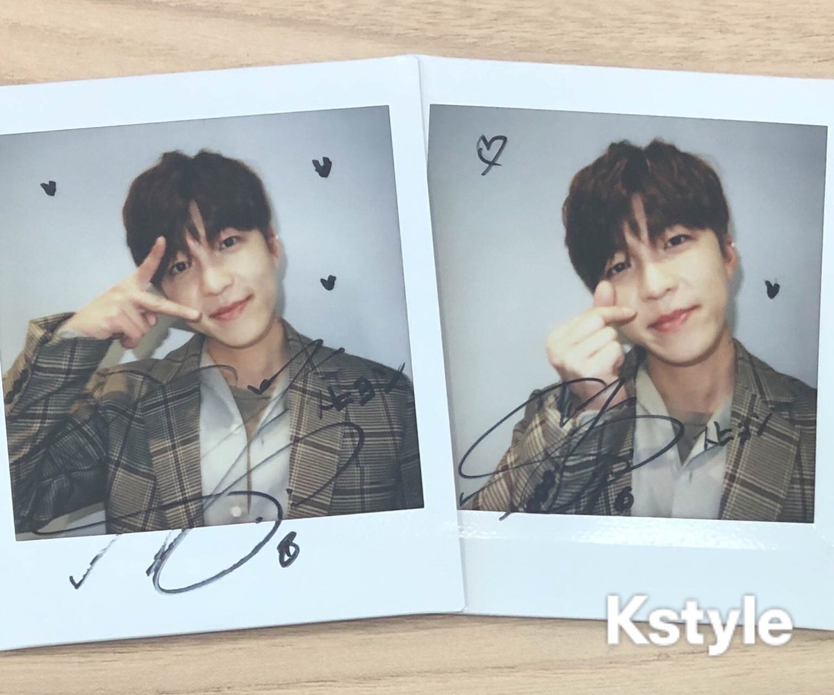 プレゼント】#UKISS #スヒョン 直筆サイン入りポラを2名様に