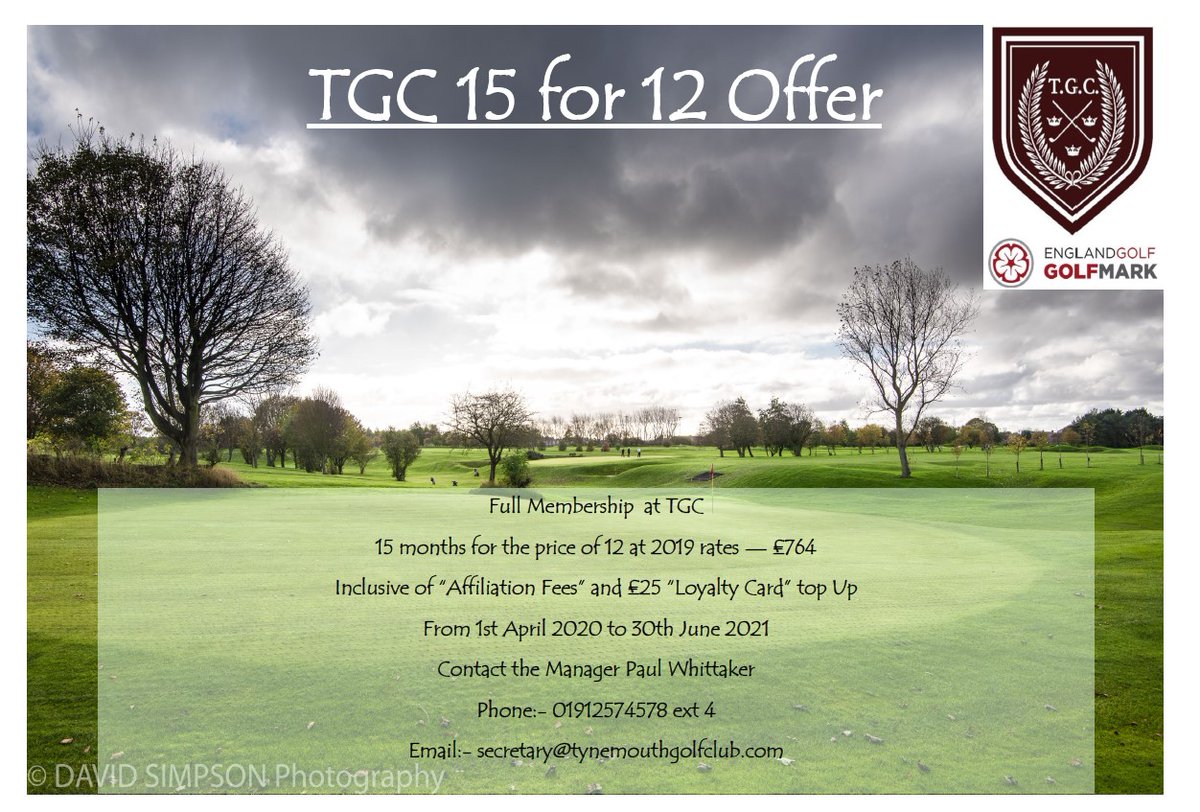 Tynemouth Golf Club (@tynemouthgc) on Twitter photo 
