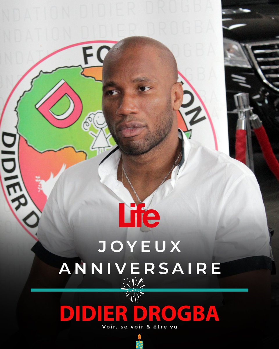 Life Magazine Joyeux Anniversaire A Didier Drogba Yves Tebily 42 Ans T Co Tykqpz5vl7 Twitter