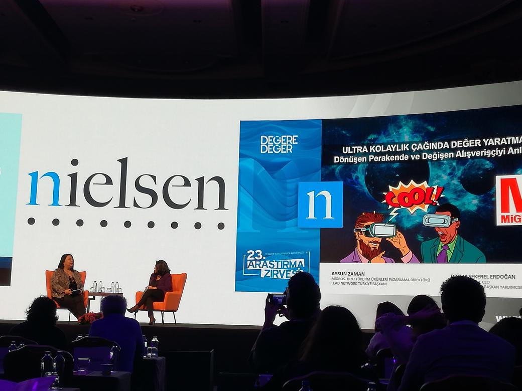 BrandTalks's tweet photo. Migros FMCG Pazarlama Direktörü Aysun Zaman, Pazarlamanın 5P'sini (Pace, Precision, Purpose, Personalization, Partnership) Migros ve ürünlerine nasıl yansıttıklarını anlattı. #BrandTalks @TrArasDernegi #arastirmazirvesi #degeredeger https://t.co/NaBoFGFvWc
