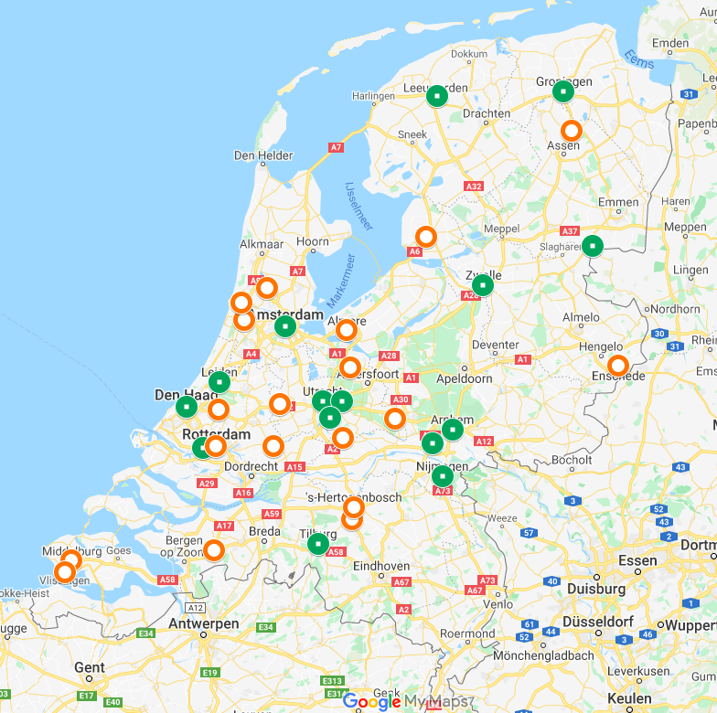 Fantastisch nieuws: al 14 gemeenten willen vluchtelingkinderen uit Griekenland opvangen, inclusief grote steden als Amsterdam, Utrecht en Den Haag! 18 andere gemeenten zijn nu in beraad. Voor actueel overzicht  👉google.com/maps/d/viewer?… #500kinderen #gemeentenaanzet