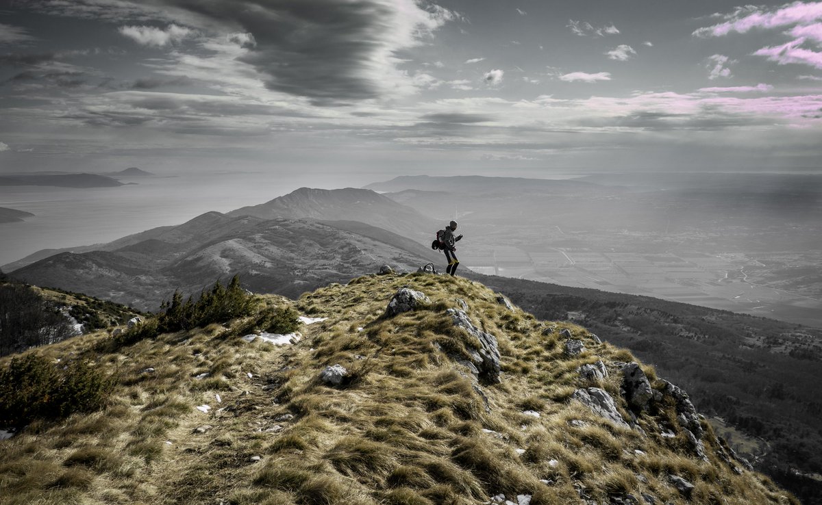 CroatianWay's tweet photo. There never has been a better time to avoid public gatherings, and just go into the wilderness. 
Find yourself and dance on the top of mountains, find your peace.
#nature #adventure #Croatia #hiking #tentsile #campingworld #top #učka https://t.co/aBsnAOlti2