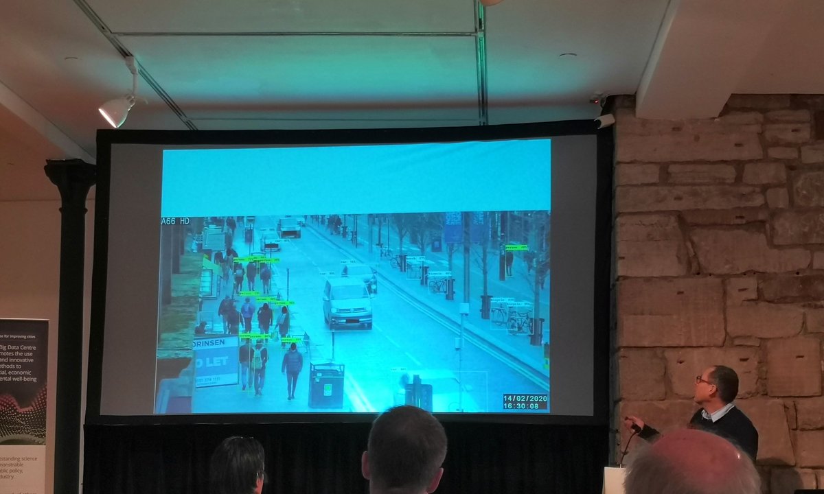 DrDPMcArthur's tweet photo. Object detection using CCTV images #UBDCDataFest #DataFest20 https://t.co/X8GVOyQaif