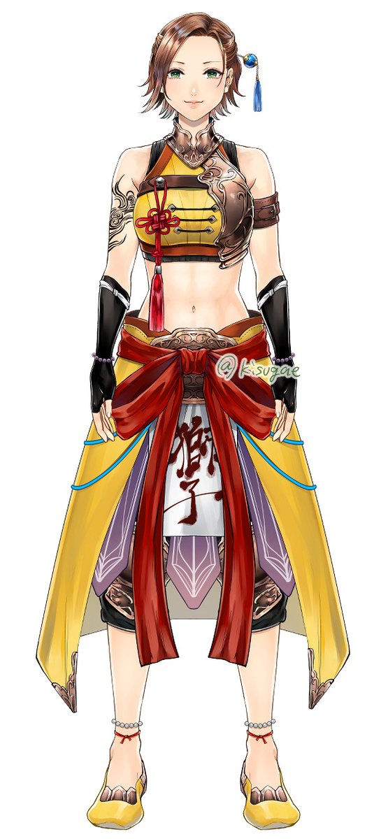 ポートフォリオ用に作っていたvtuberイラストは こんな感じに仕上がりました キスガエのイラスト