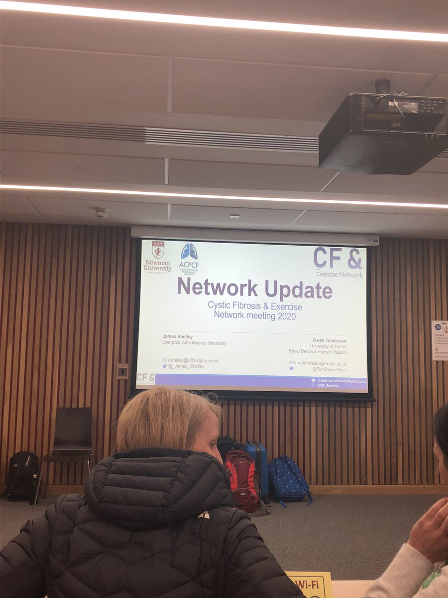 Cystic Fibrosis and Exercise conference today!