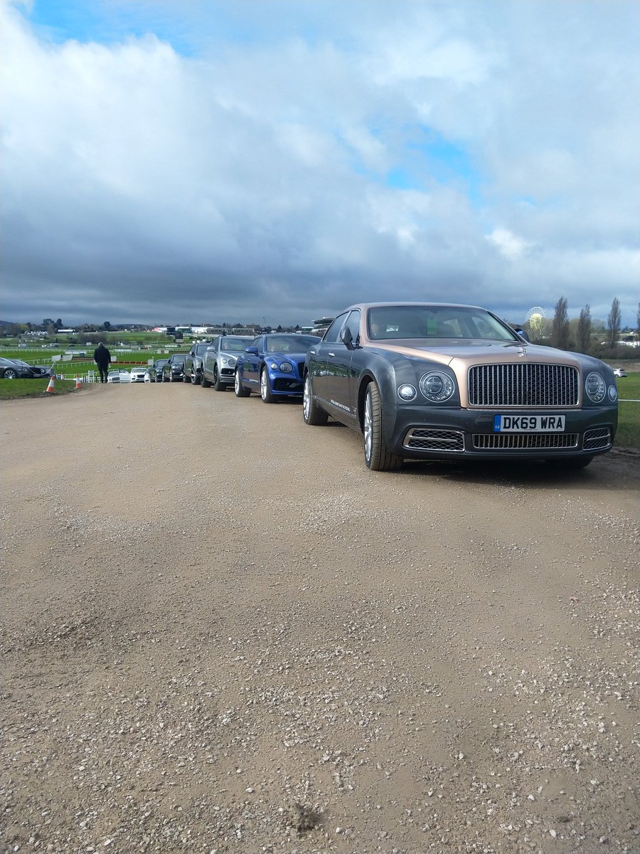 Today's courtesy vehicles only the finest #CheltenhamFestival