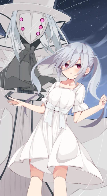 白いオーキスちゃん 