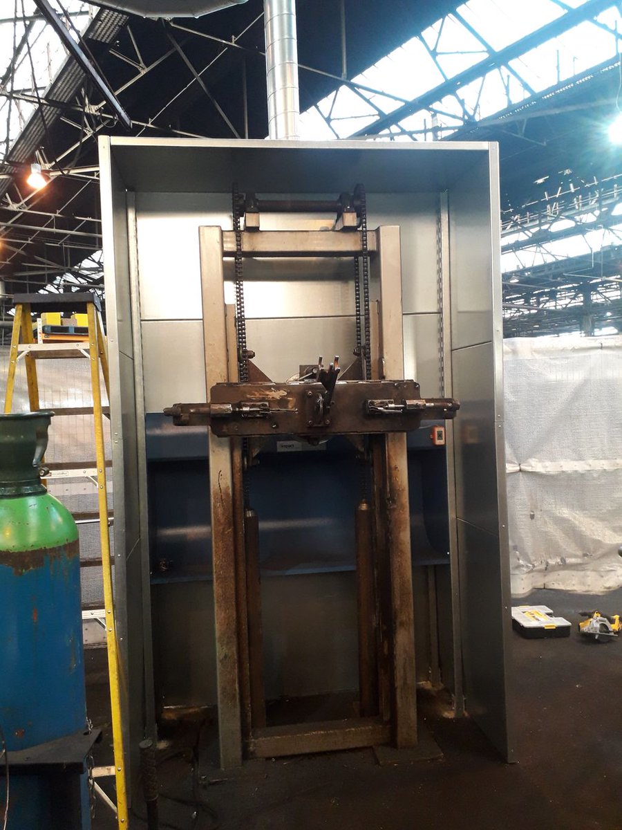 ImpactTS's tweet photo. An engineering company contacted Impact needing help to control welding fumes. Our engineers installed GT extraction wall to provide extraction for the Jig, the second part of the installation involved installing two extraction canopies above the robotic welding cell. https://t.co/keZkTMKsow