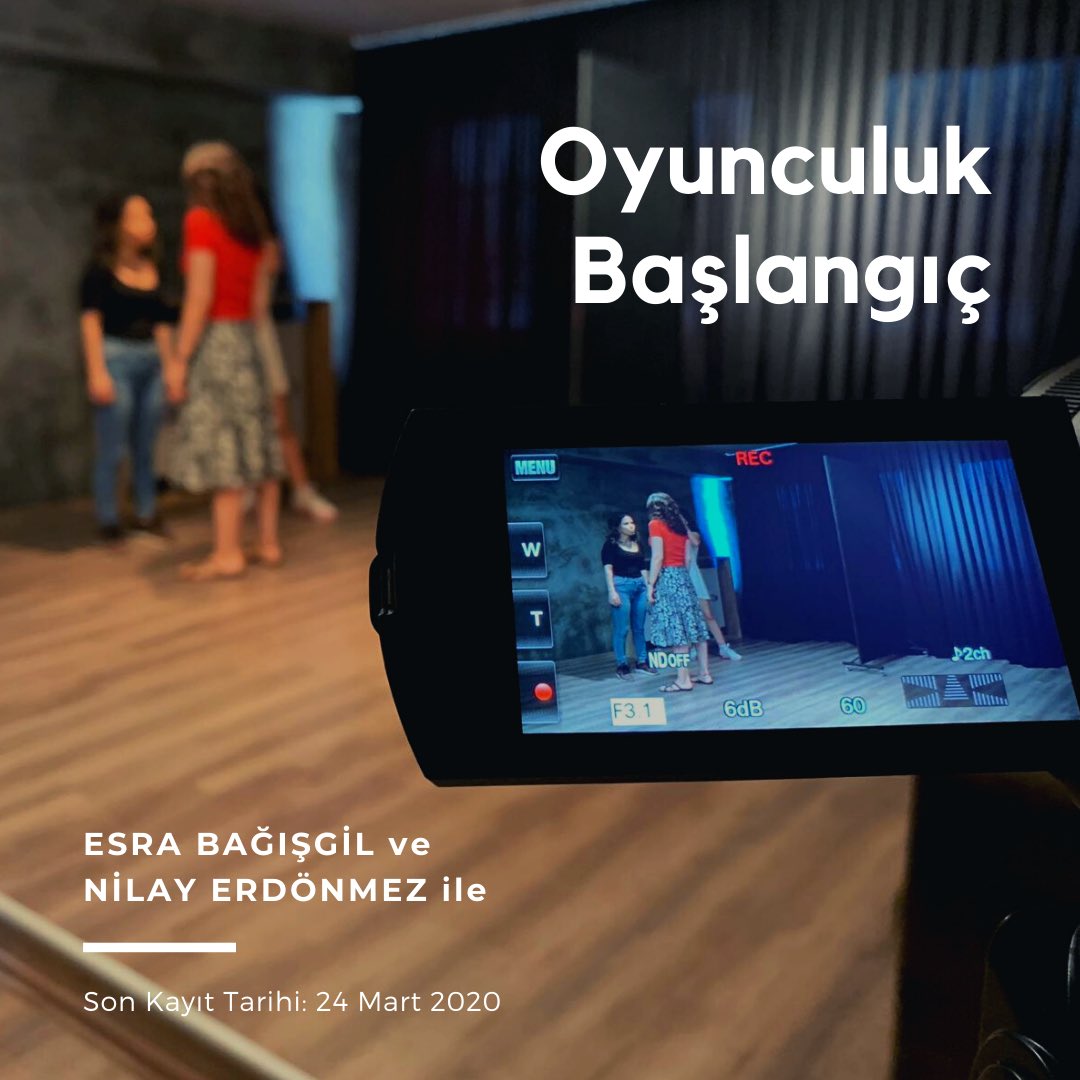famelogacademy's tweet photo. ‘Oyunculuğa Giriş’ derslerine kayıt için son başvuru tarihi 24 Mart Salı❗ ⁣
@esrabagısgil ve  @nilayerdönmez eğitmenliğinde gerçekleşecek derslere katılma fırsatını kaçırmayın🤩⁣⁣
⁣⁣
Detaylı bilgi ve kayıt için:⁣⁣
📞 0542 3013263⁣⁣⁣
📩 academy@famelog.com⁣⁣⁣
⁣⁣ https://t.co/qrGv1nHH5Y