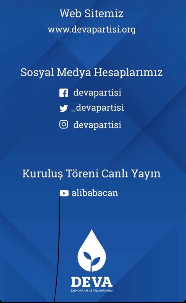 alibabacan's tweet photo. Partimizin resmi sosyal medya hesapları: https://t.co/T5t0NFORMm