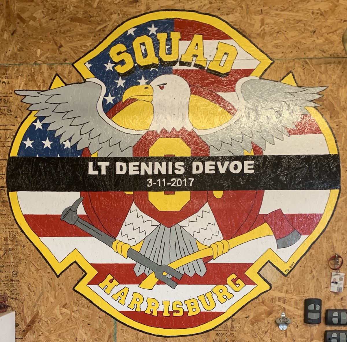 Today, we remember Harrisburg Fire Lieutenant Dennis H. DeVoe, who died from injuries suffered while responding to a rowhome fire on 3-11-2017.  LT DeVoe also served our local communities as a dedicated volunteer firefighter and mentor.