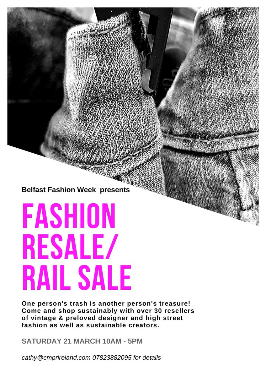 Final preparations are underway at #BFWHQ for the Resale Rail Sale happening next week at #LifeChurch - want to know more? From creative workshops to vintage sellers read all about it over on <a href="/TheStyleEditUK/">THE STYLE EDIT</a>  >>>
thestyleedit.com/belfast-fashio…