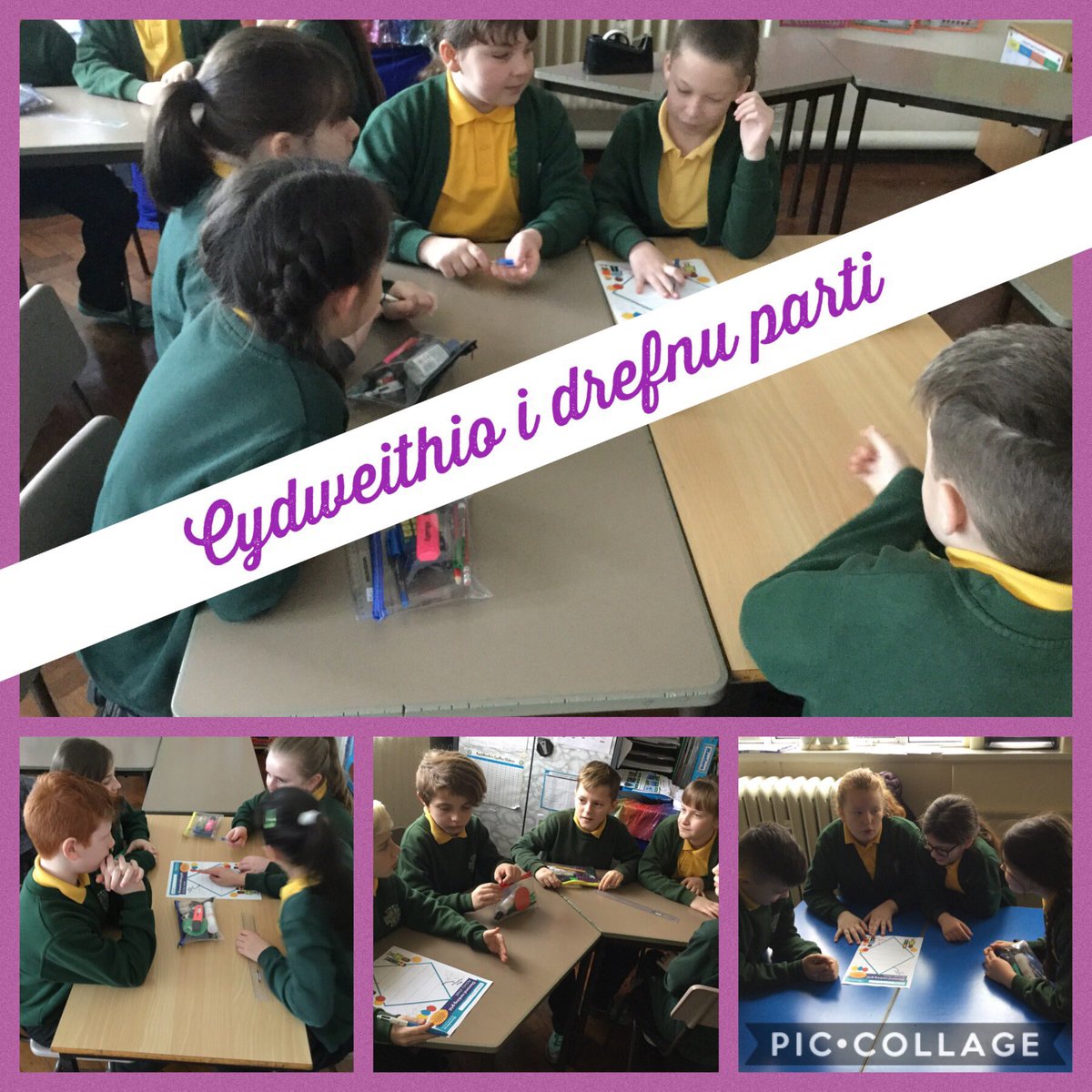 MissThomas_YCS's tweet photo. Diolch yn fawr  iawn @SianChudleigh o  Natwest
Dysgwyr wedi mwynhau mas draw! 
Pupils really enjoyed learning about budgeting 
#ambitiouscapablelearners 
#authenticcontext 
#dysgwyruchelgeisiolgalluog
#cyddestundilys
@NW_MoneySense https://t.co/gF6xFcVHas