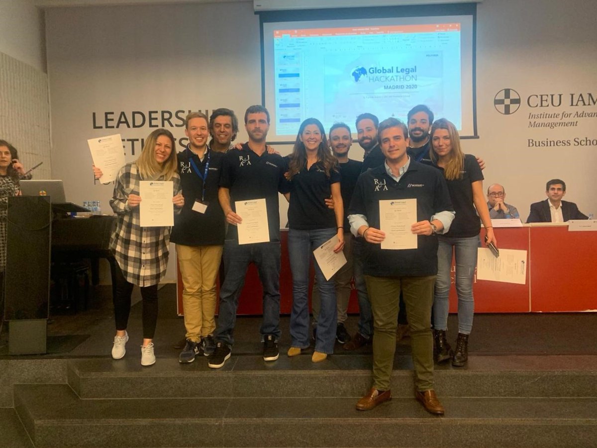 Roca_Junyent's tweet photo. La #transformación #digital en el sector #legal pasa por el trabajo en equipo entre abogados y tecnólogos. Prueba de ello es Global Legal Hackathon donde nuestro equipo #RJTech se alzó como ganador del proyecto en la categoría #privateequity  @Metaphase07👉https://t.co/rbTFJ659ga https://t.co/iAcgtrbmaQ