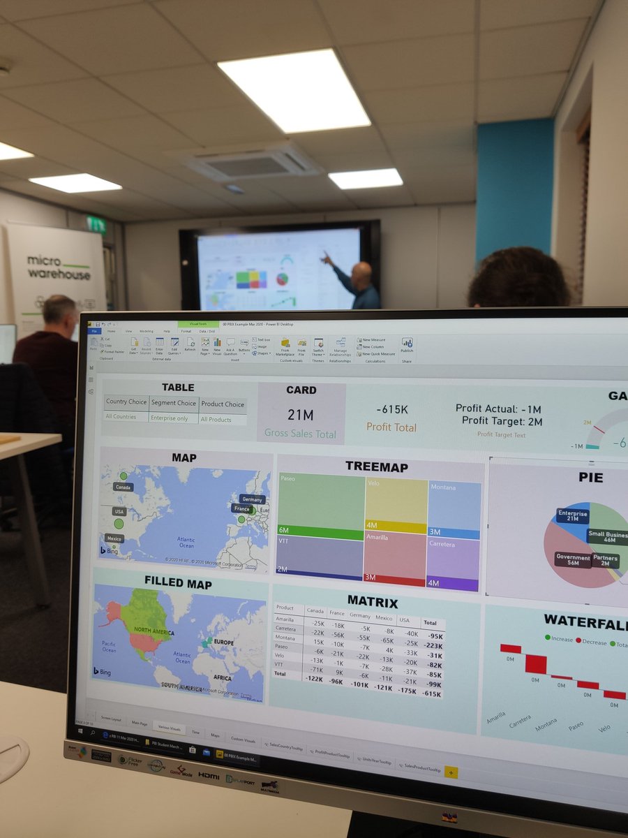 MWHDistribution's tweet photo. Finally getting the opportunity to sit in on our own @microsoft #powerbi course in the #learnlab! @Microsoftirl https://t.co/FkKGKMUGjq