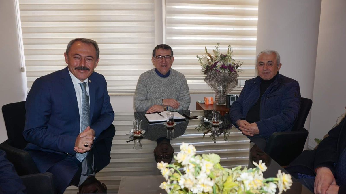 Denizli Milletvekili Sayın Şahin Tin, Cemiyet Başkanımız Muhammet Karaçay ve yönetimini ziyaret etti. Nazik ziyaretlerinden dolayı teşekkür ederiz.
