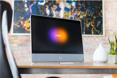 barwick_chris's tweet photo. Welcome to the Future of Collaboration with the Cisco Webex Desk Pro.   With more of us working from home, stand up, sit down, roam your office, give yourself that new home office you dreamed of, with HD dynamic video framing and a virtual background.    https://t.co/ouRQFKtv9r https://t.co/QtSguMub2h