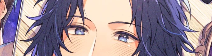 個人的にはどっちの瞳も好きなので原作カラーとアニメカラーで描きわけてるよっていう画像です 